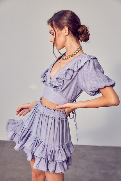 DO + BE Collection Women's Shirt (Y21514 / Lavender)