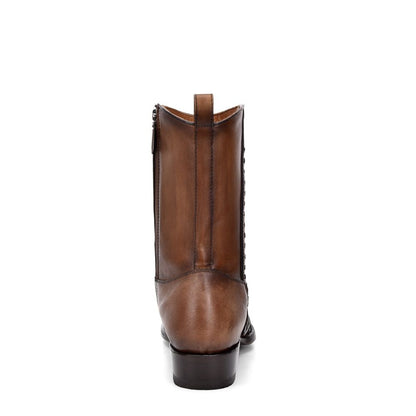 Botas Oxford Cuadra de estilo urbano occidental para hombre (CU674/1J1XRS - Sillero sobre arce)