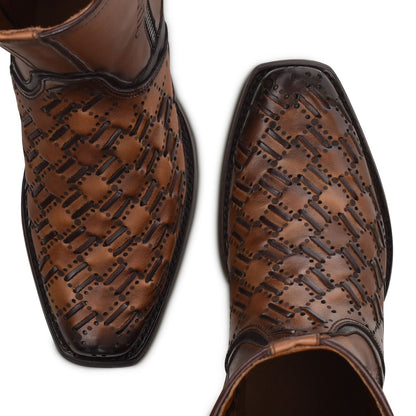 Botas Cuadra Hombre 1J2HRS (Piel Sillero Sobre Miel)