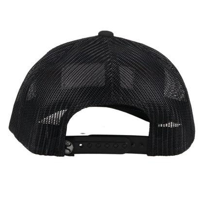 Hooey Men's "Horizon" Odessa Fabric Black Snapback (2135T-BK)