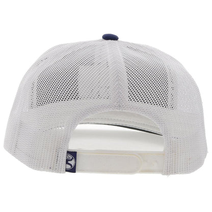 Hooey Youth "Bronx" Navy/White Snapback (2203T-NVWH-Y)