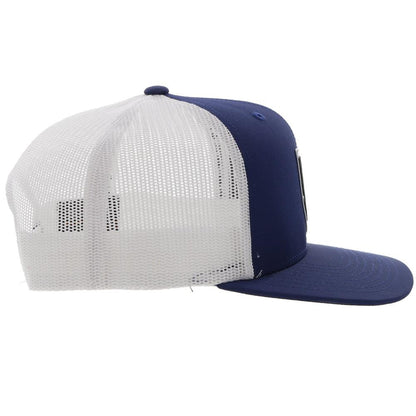 Hooey Youth "Bronx" Navy/White Snapback (2203T-NVWH-Y)