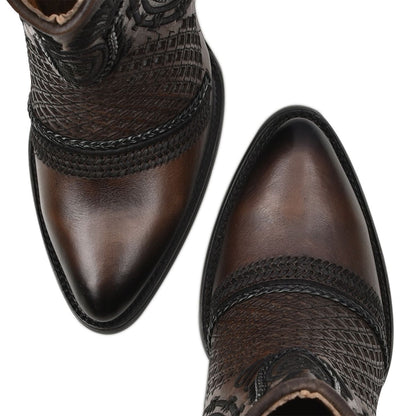 Cuadra Women's Ankle Boots 3F91RS (Res Maple Sombreado)