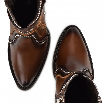 Botines Cuadra para mujer 3F59RS/CU483 (Arce con corteza)