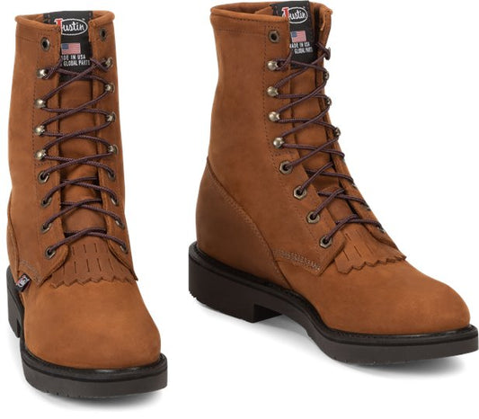 Conductor 8" Work Boots (760 / Hazel Brown)