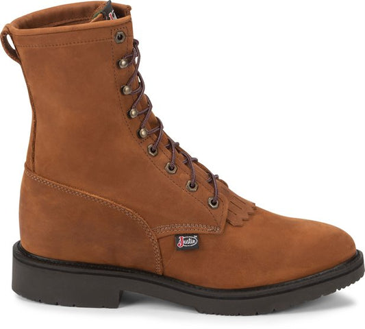 Conductor 8" Work Boots (760 / Hazel Brown)