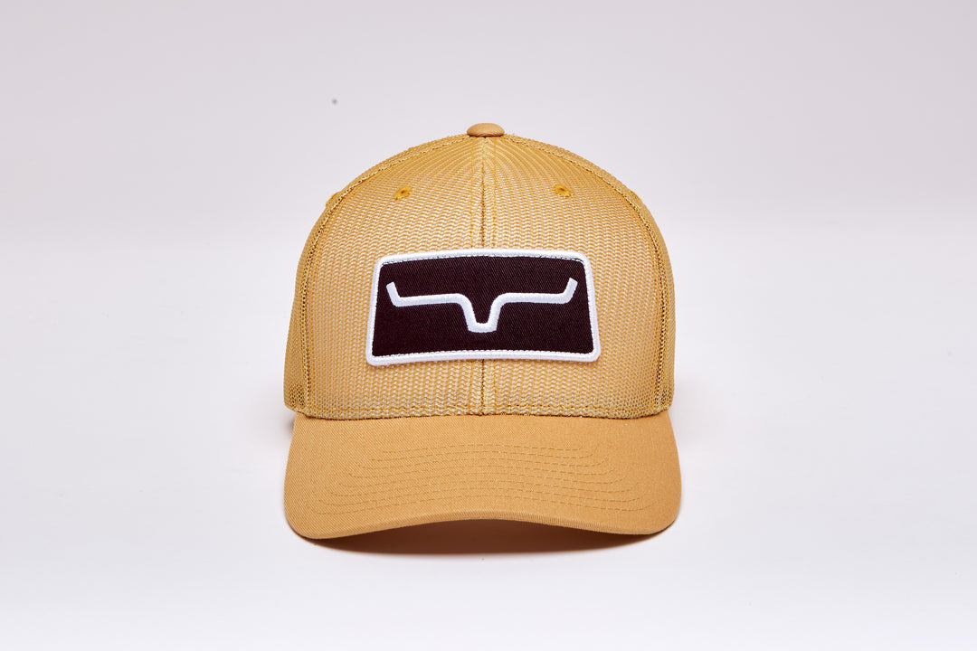 Kimes Ranch All Mesh Trucker Snapback (Work Wear Brown)