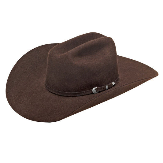 Ariat 3X SS/SS Wool Hat (Chocolate)