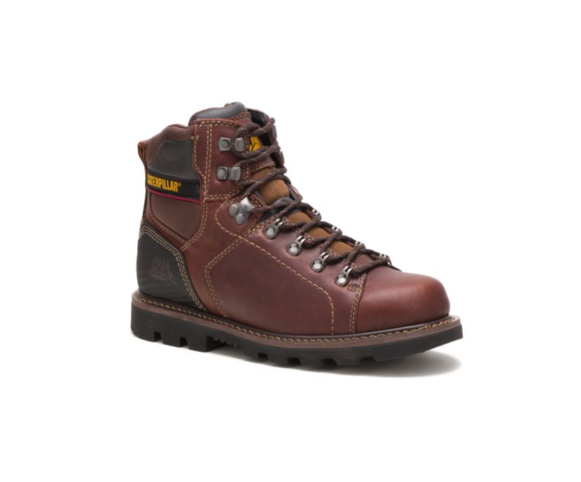Caterpillar Men's Alaska 2.0 Work Boot (P74124 - Brown - Soft Toe)