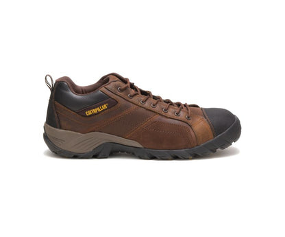 Caterpillar Men's Argon Composite Toe Work Shoe (P89957 - Dark Brown)