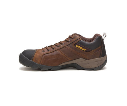 Caterpillar Men's Argon Composite Toe Work Shoe (P89957 - Dark Brown)