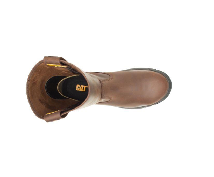 Caterpillar Men's Drawbar Steel Toe Work Boot (P91155 - Summer Brown - Steel Toe)