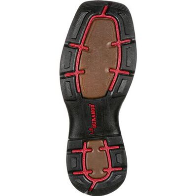 Botas vaqueras con bandera para niños grandes Lil' Rebel de Durango (DBT0160)