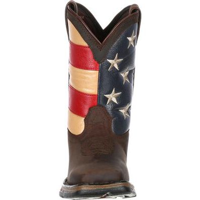 Lil' Rebel by Durango Big Kids' Flag Western Boots (DBT0160)