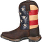 Lil' Rebel by Durango Big Kids' Flag Western Boots (DBT0160)