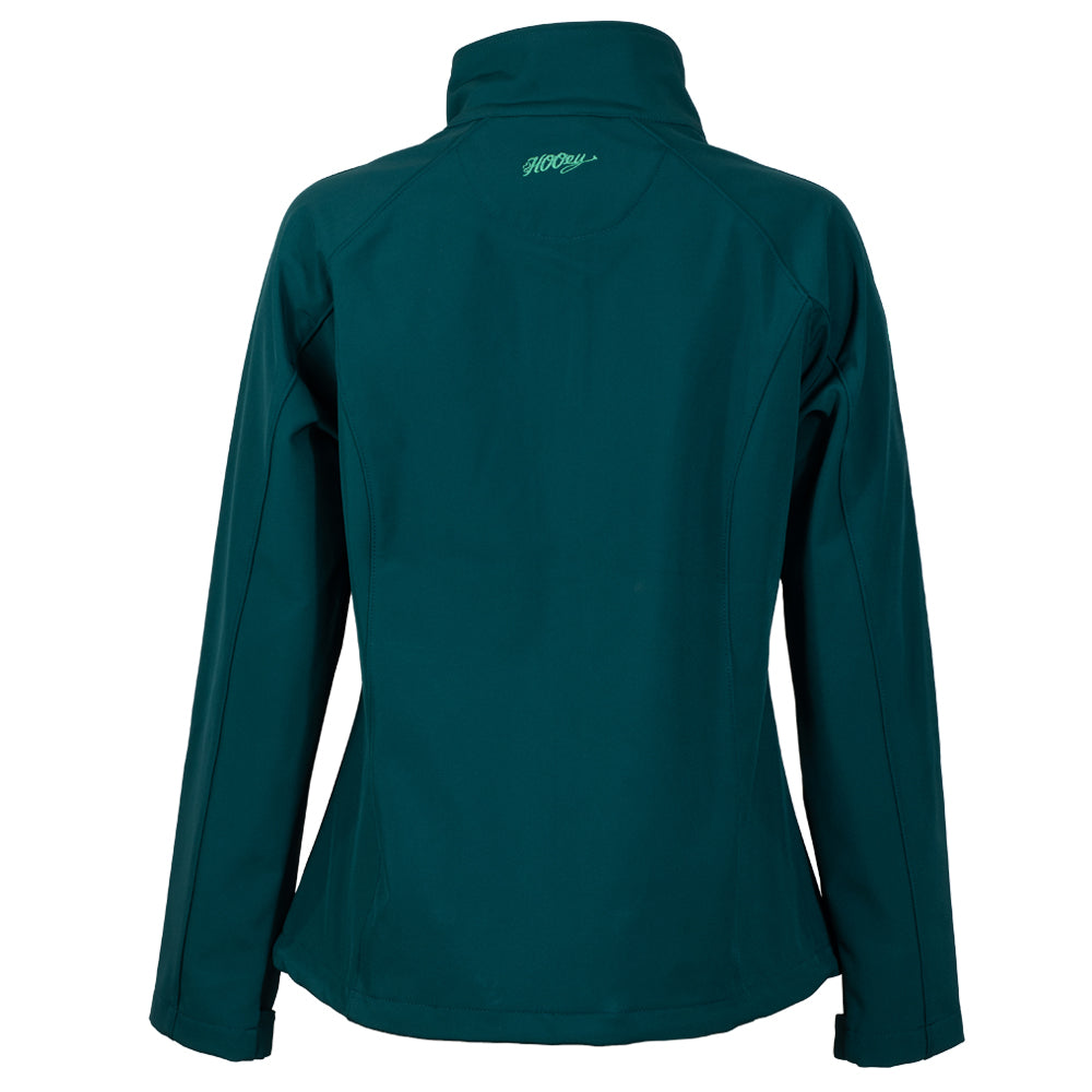 Hooey Women's "Soft Shell Jacket" Teal w/ Multi Color Pattern Lining (HJ105TL)