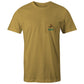 Hooey "Cheyenne" Mustard T-Shirt w/ Pocket (HT1508MU)