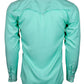 Hooey "Sol" Sea Foam Long Sleeve Shirt (HT1612TL)