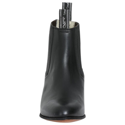 Botín Charro El Canelo 232 (Piel / Negro)