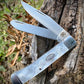 Hooey "Mother of Pearl Trapper" Knife, Large (HK125)