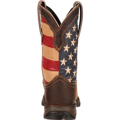 Lady Rebel by Durango Patriotic Women's Pull-On Western Flag Boots (RD4414)