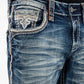 Rock Revival Men's Quency J210 Straight Jeans