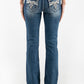 Rock Revival Women's Lichen B201 Boot Cut Jeans