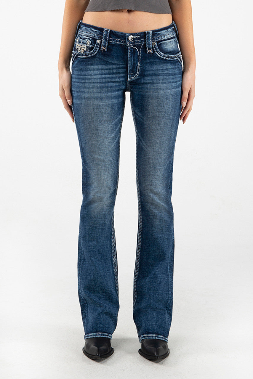 Rock Revival Women's Vetiver B201 Boot Cut Jeans