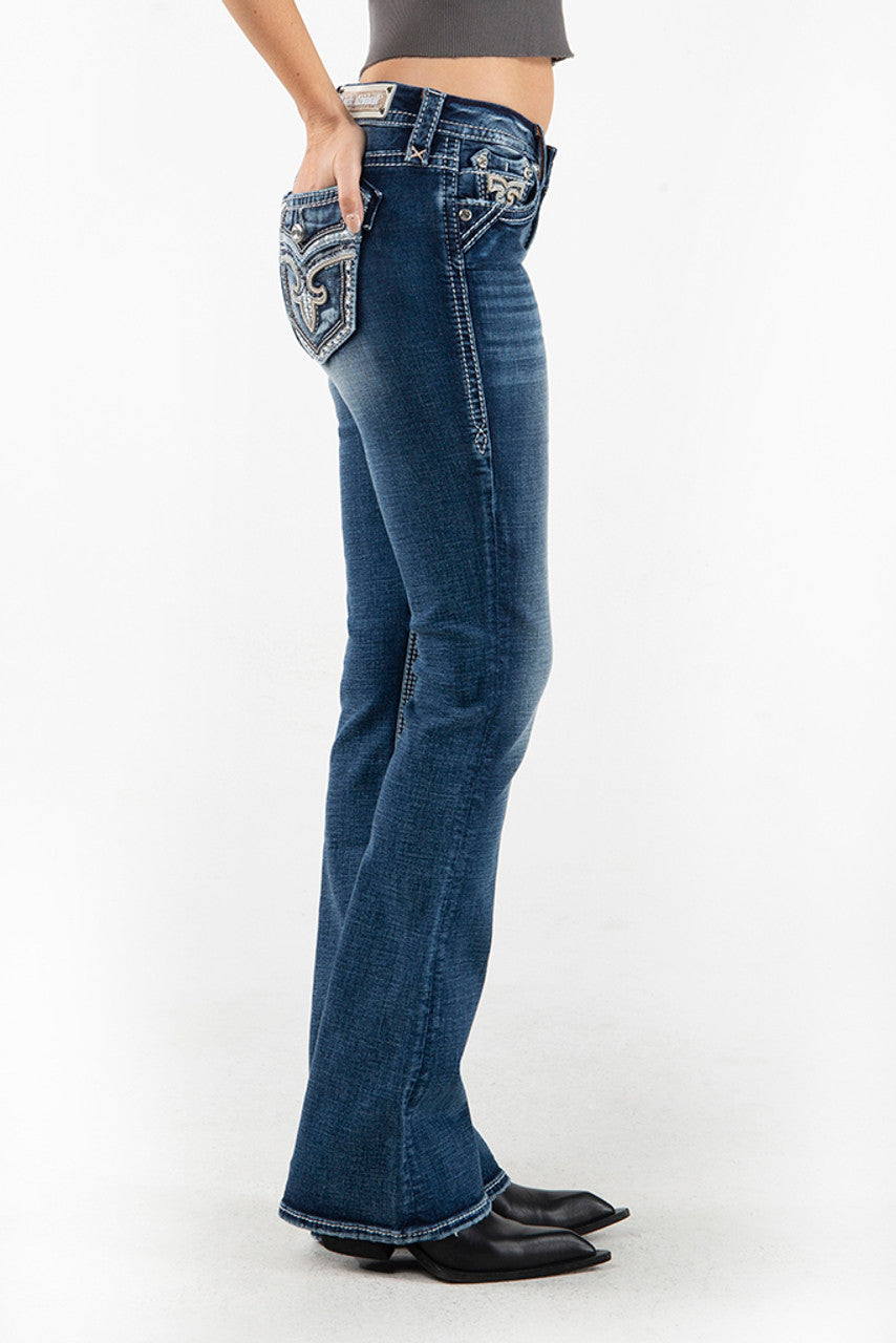 Rock Revival Women's Vetiver B201 Boot Cut Jeans