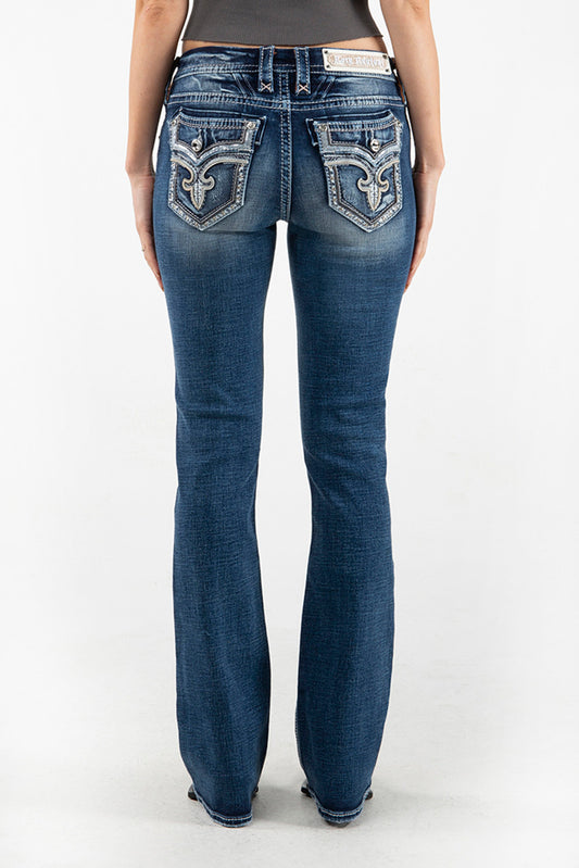 Rock Revival Women's Vetiver B201 Boot Cut Jeans