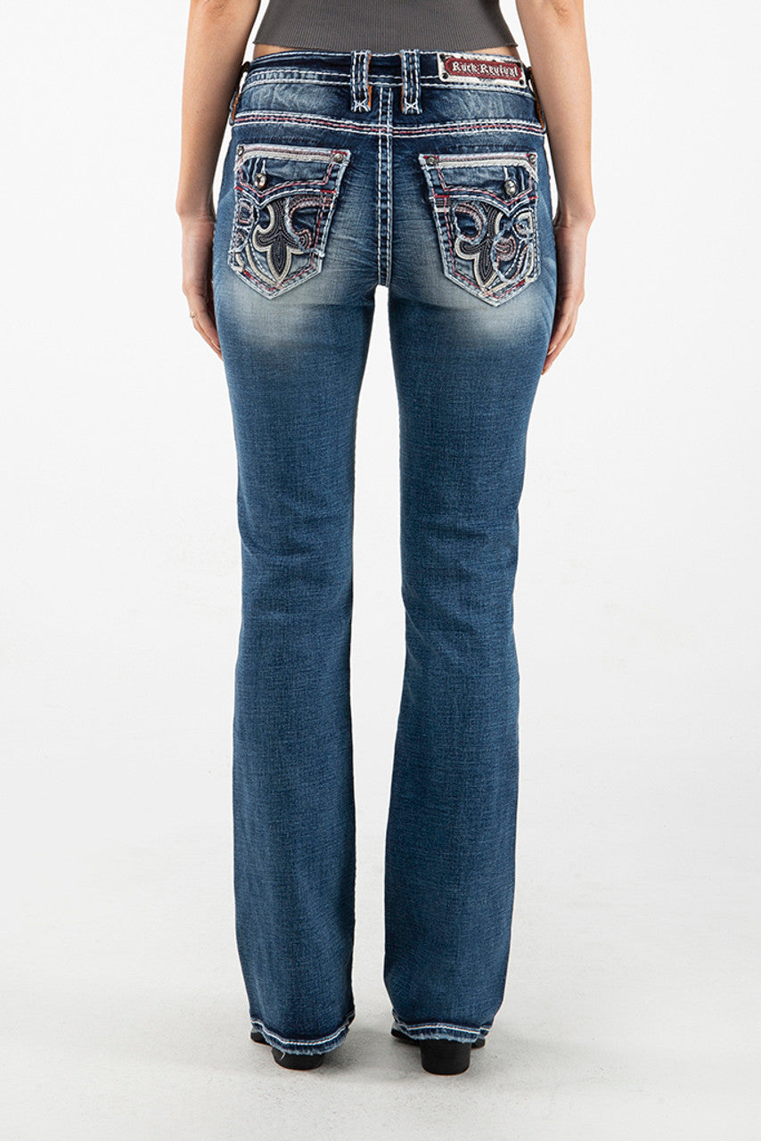 Rock Revival Women's Laran B202 Boot Cut Jeans