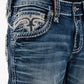 Rock Revival Men's Tabby J201 Straight Jeans