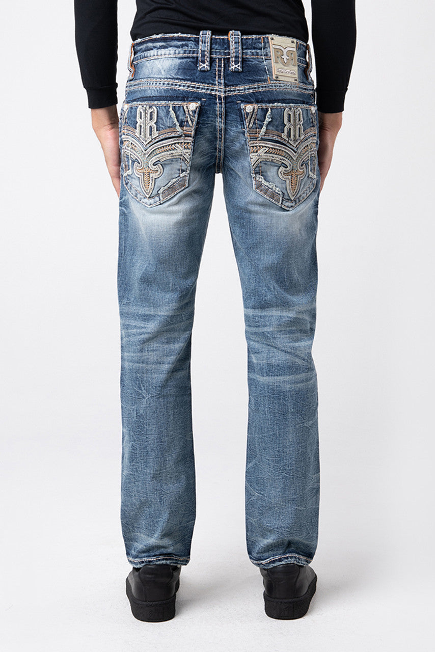 Rock Revival Men's Raelyn J200R Straight Jeans – El Herradero Western Wear