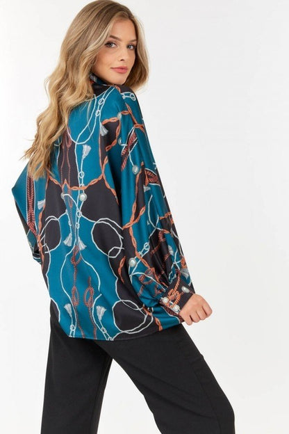 Caribbean Queen Women's Shirt (9841TW / Forest Green)