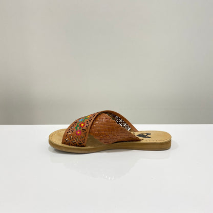 Sandalia Mujer Latina Soul (L-55 Nuez Flores)