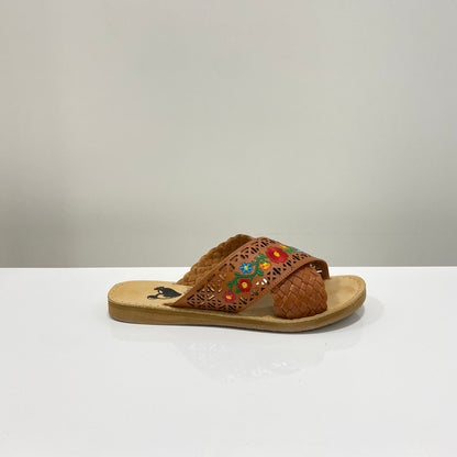 Sandalia Mujer Latina Soul (L-55 Nuez Flores)