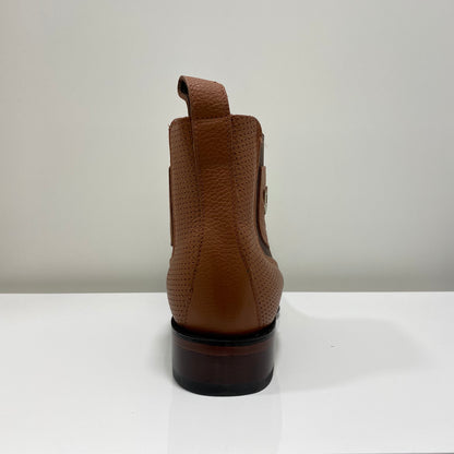 Botas Chelsea Vestigium con punta cuadrada ancha para hombre (782B6350 - Shedron)