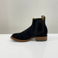 Quincy Men's Suede Chelsea Boots (Q82BC6305 - Black)